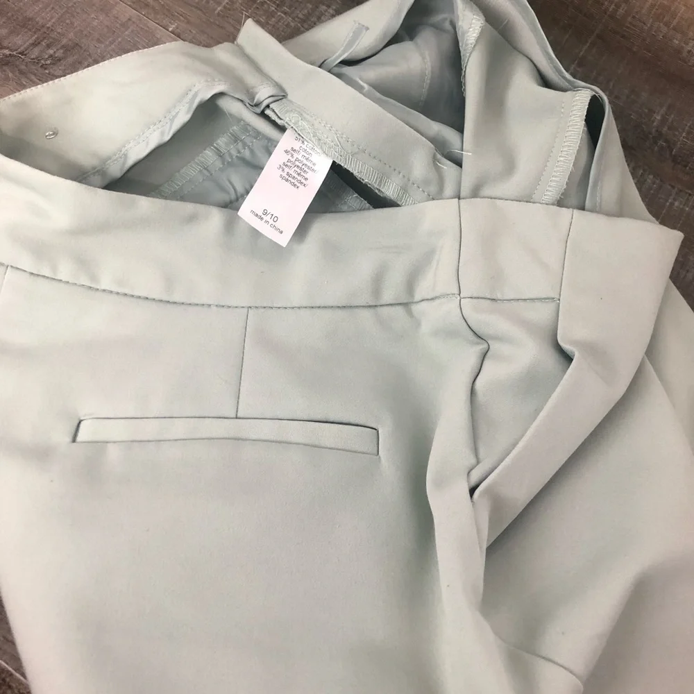 Maurice’s Mint Green Shorts Side Zipper Pockets Size 9 - Picture 6 of 6
